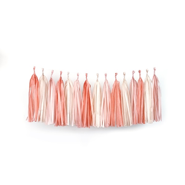 2M Tissue Tassel Backdrop