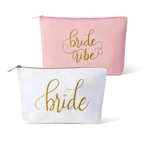 Bride Makeup Canvas  Bag