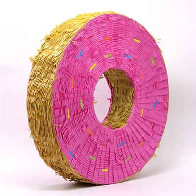 Crepe Paper Donut Pinate