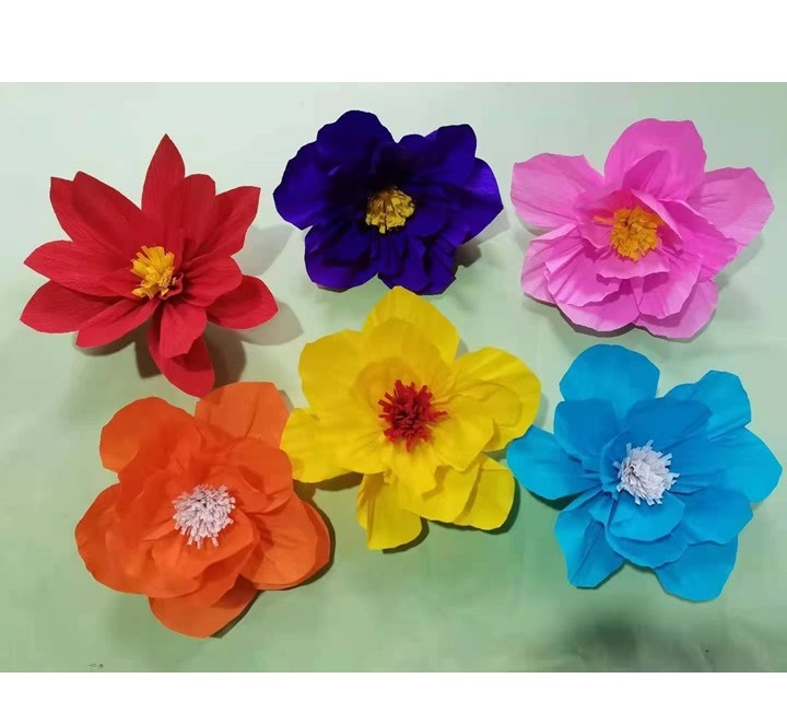 Crepe Paper Flower